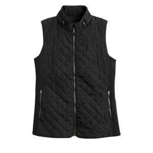 41 Hawthorn Dulcie Quilted Vest Black|Size L